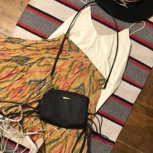 Liz Claiborne leather fringe bag